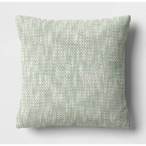 New green 16x16” pillow